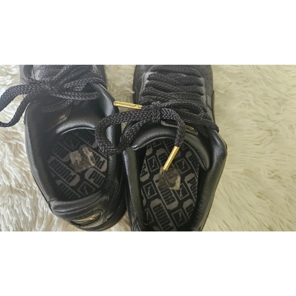 PUMA Unisex-Child‎ Gv Special Sneaker, Black and Gold, size 5.5Y